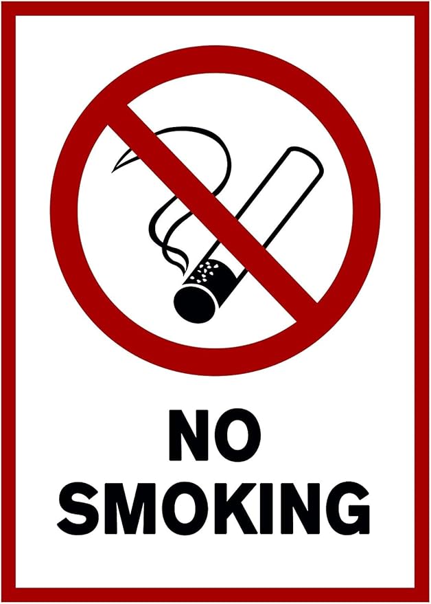 picture smoking forbidden